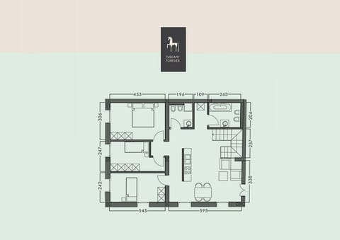 TUSCANY FOREVER RESIDENCE VILLA FAMIGLIA GROUND FLOOR APARTMENT no.1    