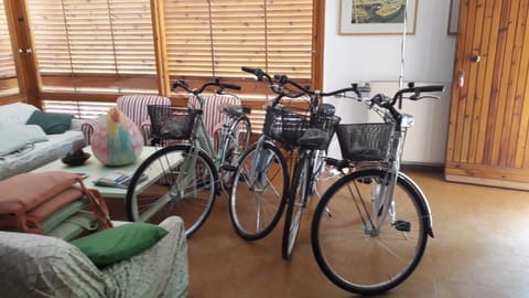 Biciclette a disposizione dei clienti