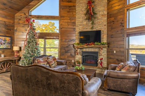 We decorate for Christmas starting in November!