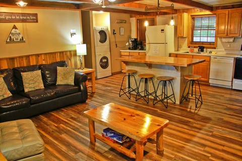 Washer and Dryer included in this family-size cabin