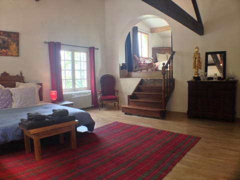 Master bedroom top floor