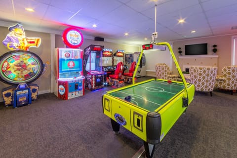 If the kids have had enough of the pool, take them to the games room.