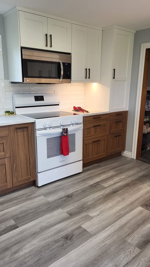 All new appliances, and LOTS of storage