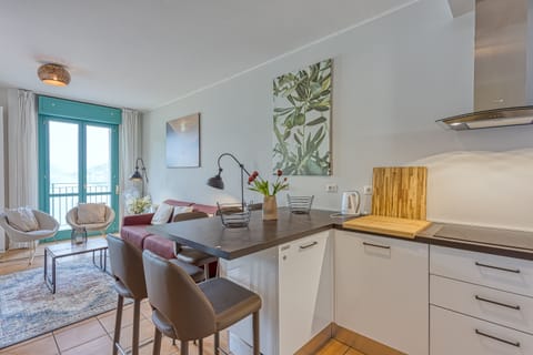 Kitchen and dining area