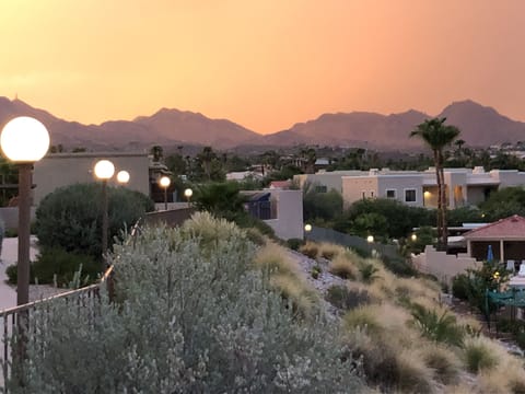 Welcome to Fountain Hills Hideaway! Stunning mountain views from private porch. 
