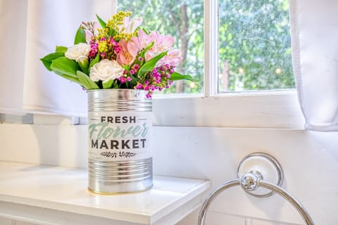 Crisp and clean everything you want in a bathroom