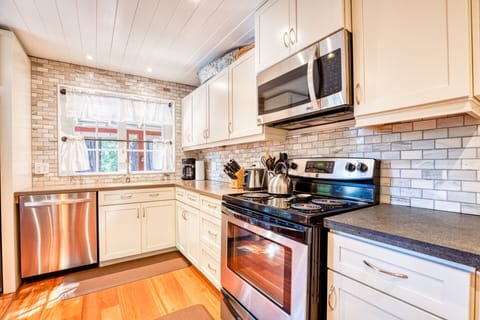Plenty of counter space for food prep