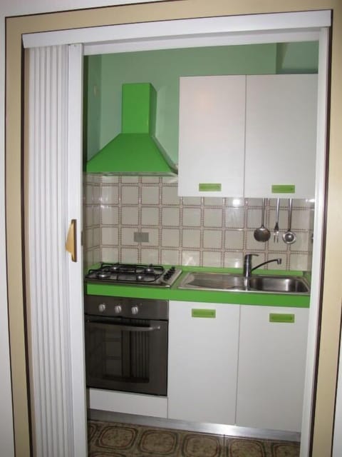 Fridge, oven, cookware/dishes/utensils