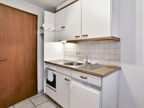 Fridge, oven, cookware/dishes/utensils