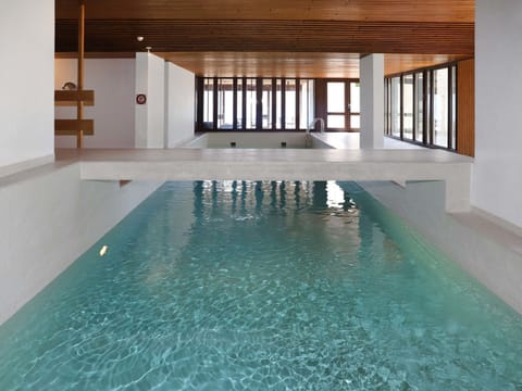 Indoor pool, a heated pool