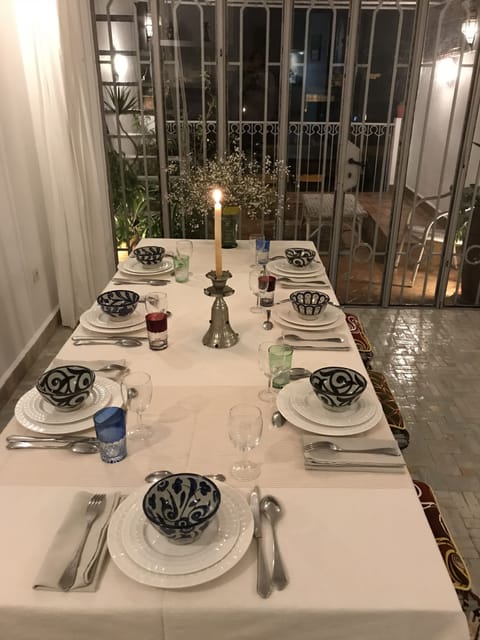 Dining room with first terrace 