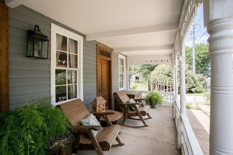 Enjoy the wonderful front porch