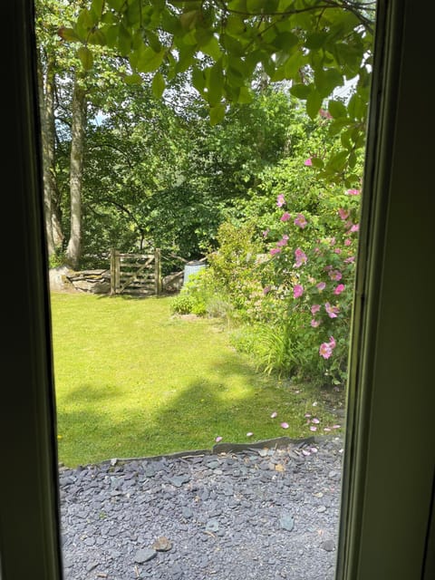 Master bedroom garden view