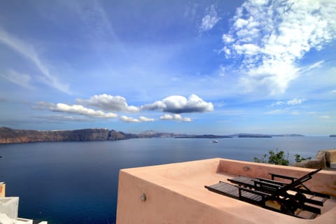 view from upper terrace