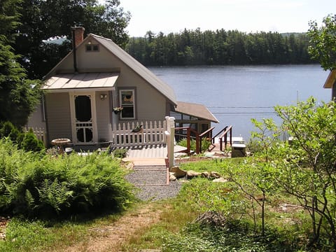 View of Loon Lodge from Rear Parking Area