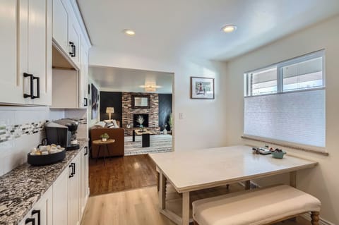 Beautiful, stylish kitchen.
