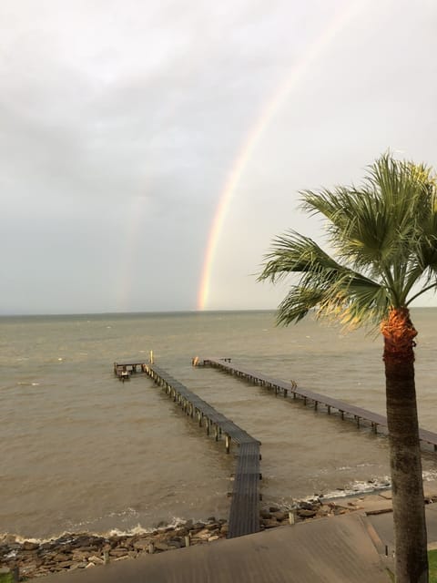 Spring time double rainbow 