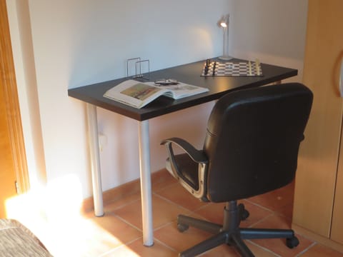 Bedroom 2 - Desk. Printer facility added 2016 (not shown)