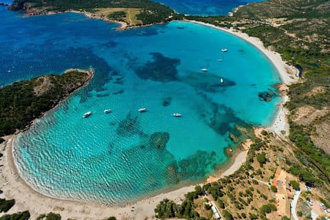 Beach nearby, sun loungers