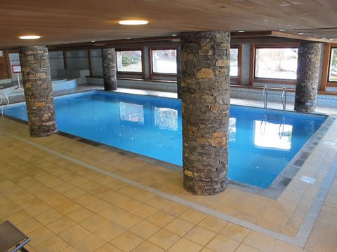 Indoor pool, a heated pool