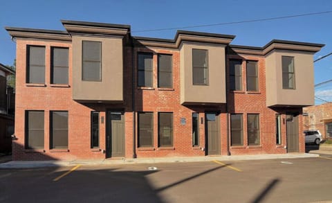 Exterior of condo unit. 