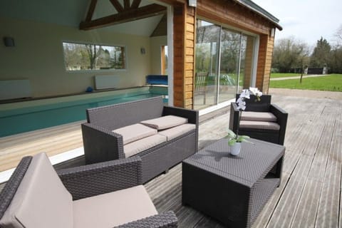 Indoor pool, a heated pool