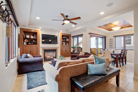 Living Room with outside balcony