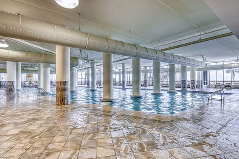 Indoor pool, a heated pool