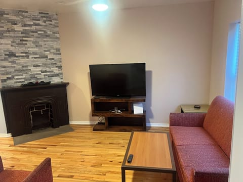 Front room area with let out couch