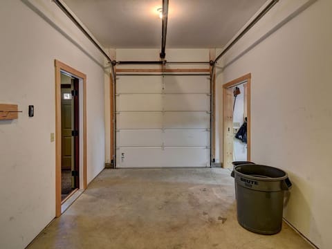 Heated, secured garage space