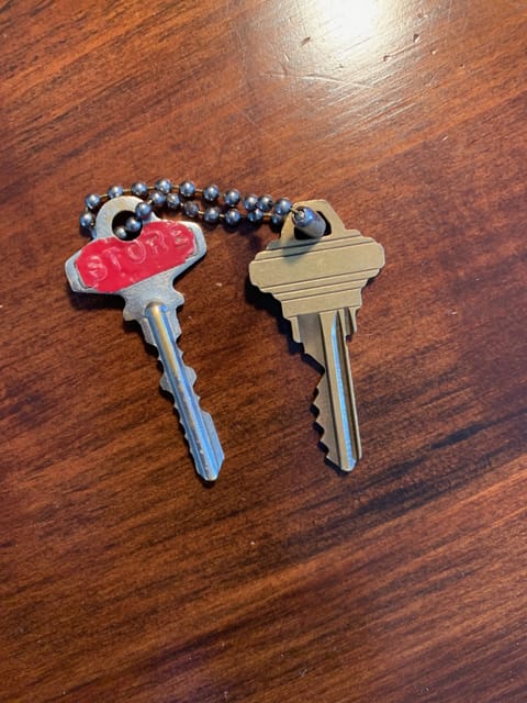 dedicated laundry room key