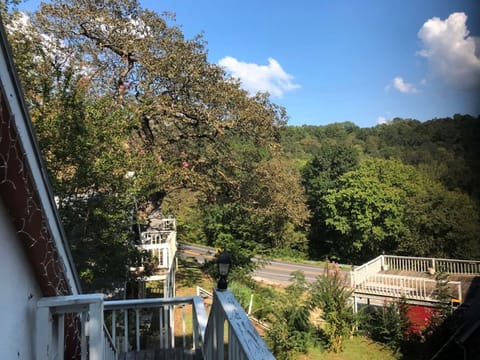 View from the private balcony.