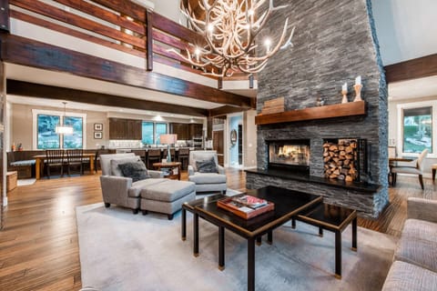 Every Luxurious Detail Professionally Selected! Custom Furnishings, Double Sided Fireplace, Formal Dining, Formal Living,Perfect For Entertaining - Op