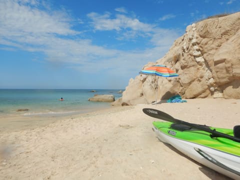 Beach nearby, beach towels