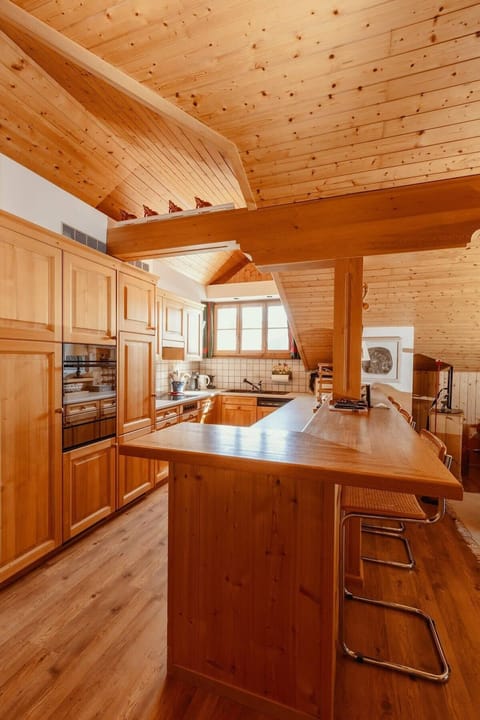 the beautiful kitchen