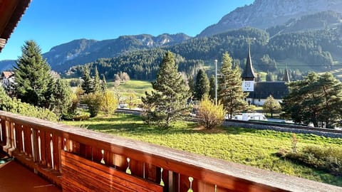 summer views from the balcony