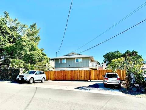 Fully fenced around the property with key code to enter