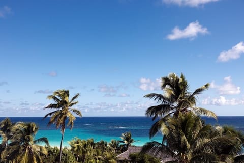 Beach nearby, sun loungers, beach towels