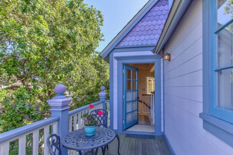 Second Floor Balcony with Peeks of Monterey Bay