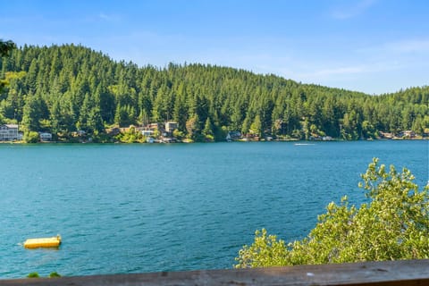 View from the deck balcony.