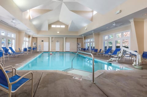 Indoor pool, a heated pool