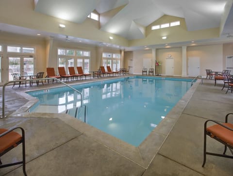 Indoor pool, a heated pool