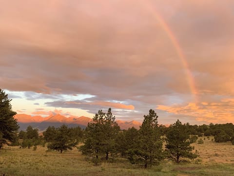 Rainbow view after the rain