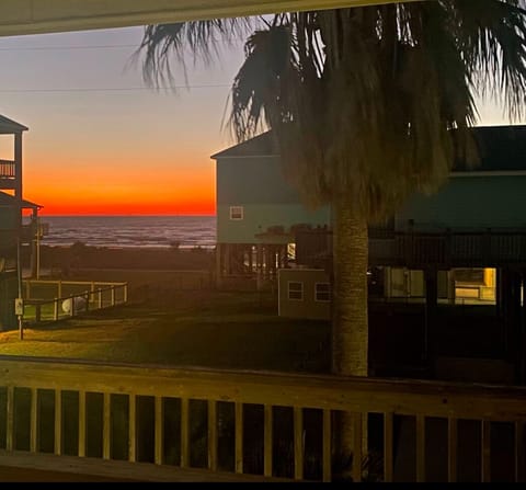 Sunrise from the deck!