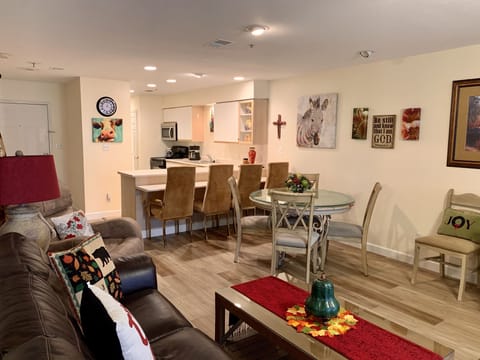 Living Room and Dining Area