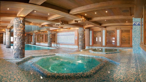 Indoor pool, a heated pool