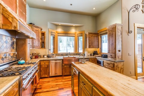 Gourmet professional kitchen