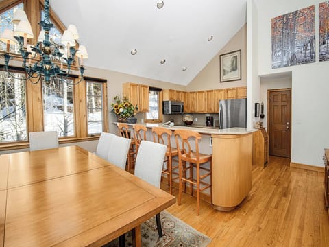 Dining Room View to Kitchen