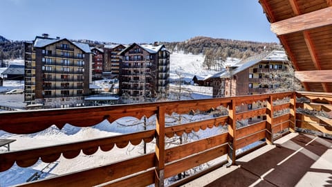 Breathe the fresh mountain air on your private balcony! (Views vary).