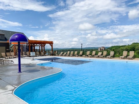 Indoor pool, a heated pool